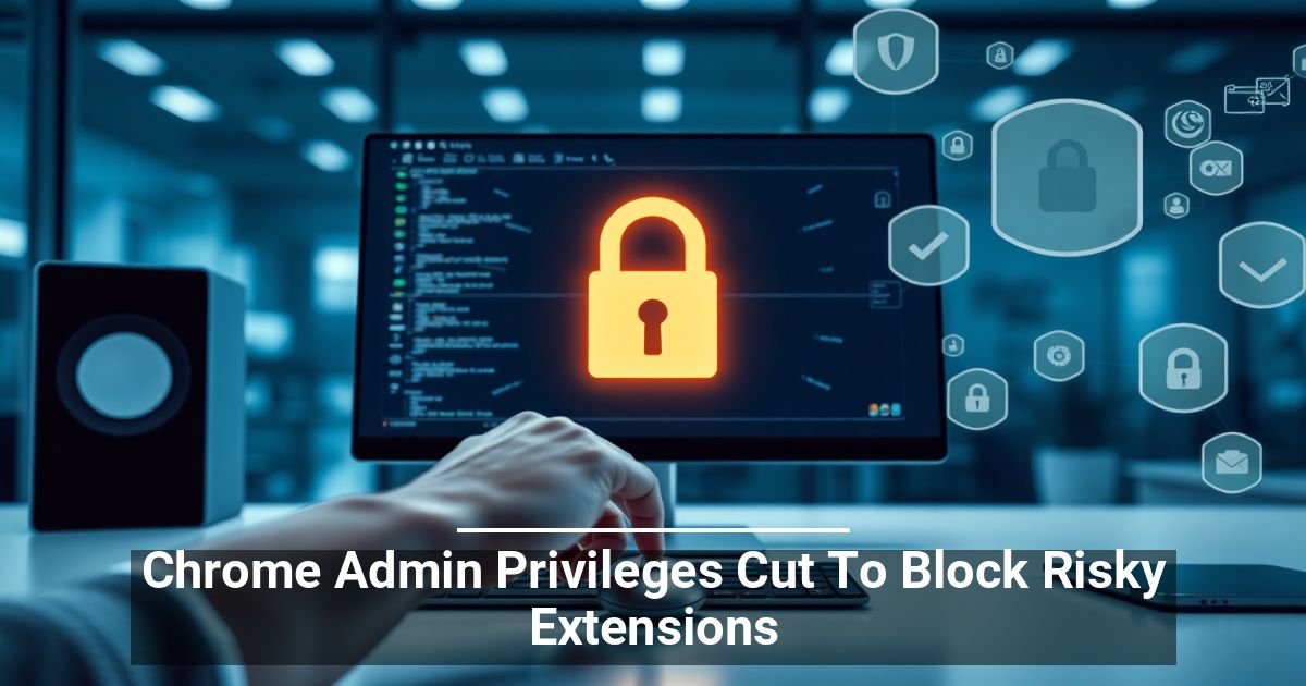 DWPIA: Chrome Admin Privileges Cut To Block Risky Extensions