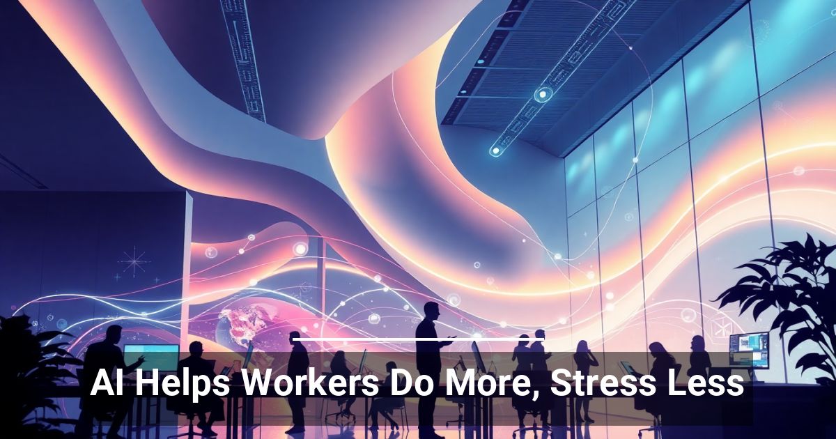 DWPIA: AI Helps Workers Do More, Stress Less