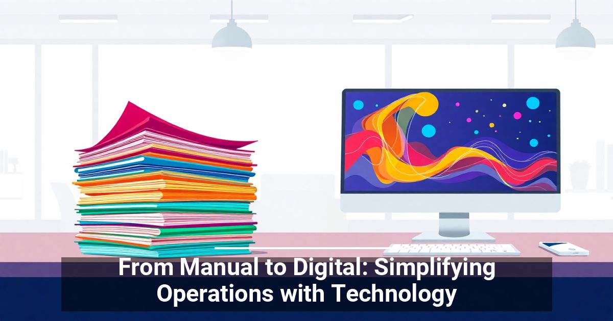 DWPIA: Manual to Digital - Simplifying Operations with Technology