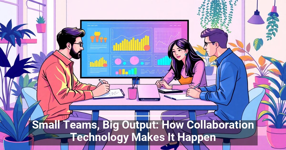 DWPIA: Small Teams, Big Output: How Collaboration Technology Makes It Happen
