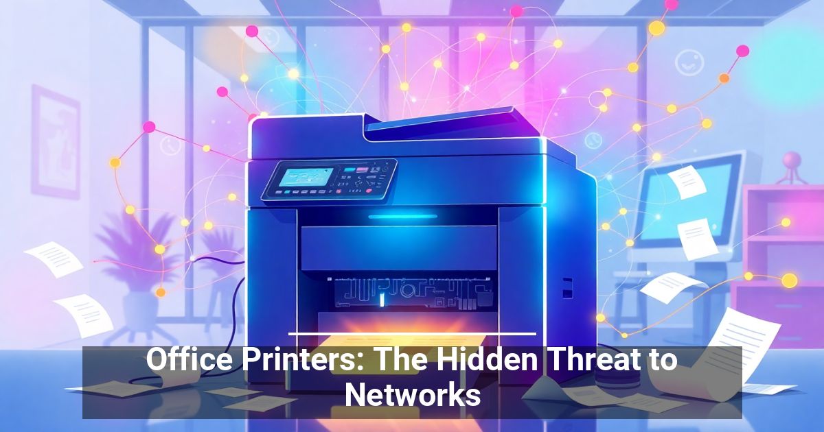 DWPIA: Office Printers - The Hidden Threat to Networks