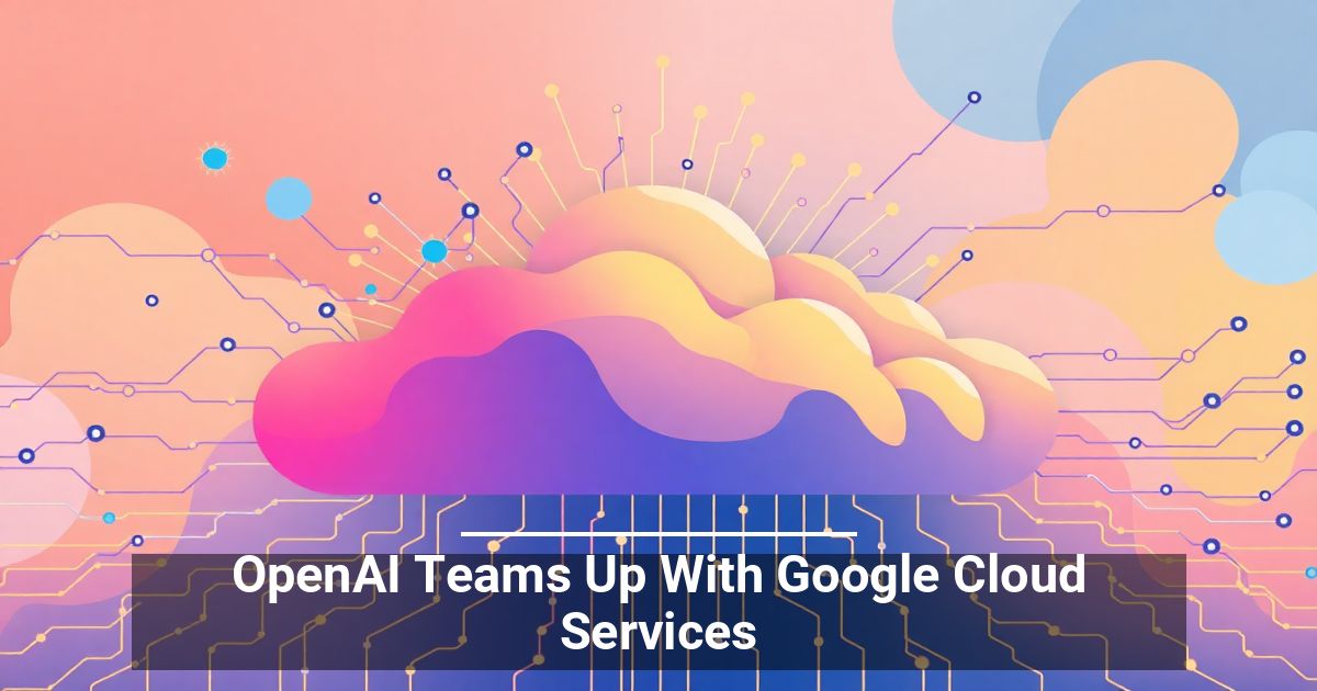 DWPIA: OpenAI Teams Up With Google Cloud Services